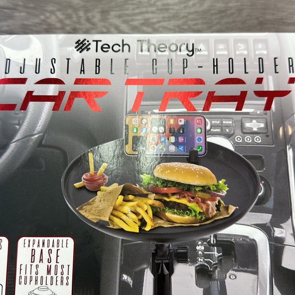 Tech Theory Car Tray new black in color excellent condition new car tray - Picture 3 of 5